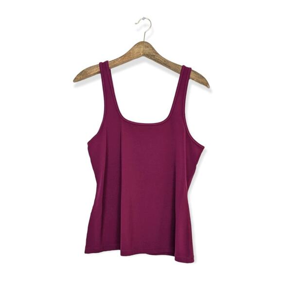 Stori Opposition Sangria Layering Tank Top Size 12 - Picture 1 of 8
